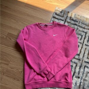 Nike Vibrant Pink Fleece Sweatshirt